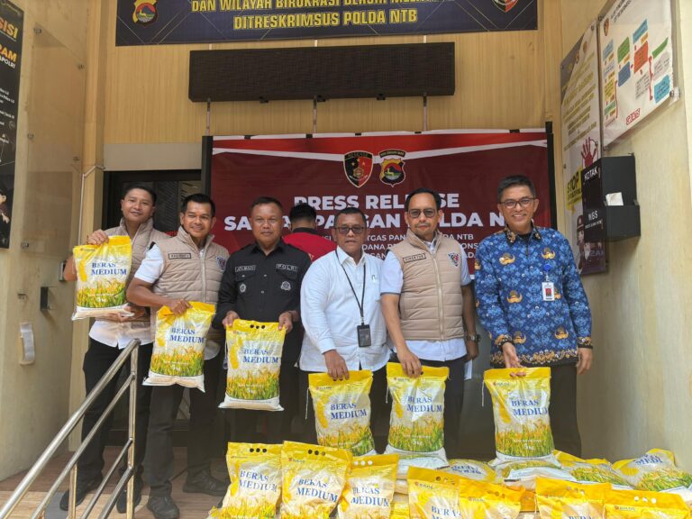 Kasus Oplosan Beras di Lombok BaraDinyatakan P21 Kasus Oplosan Beras di Lombok Barat